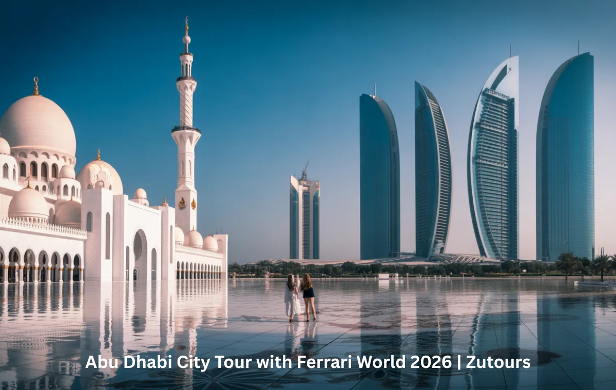 Abu Dhabi City Tour with Ferrari World 2026 | Zutours