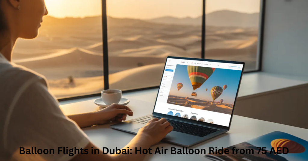 Book balloon flights Dubai online secure payment process