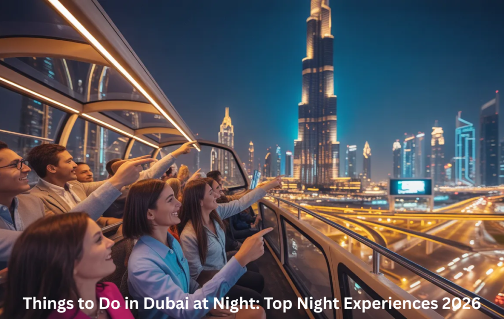 Dubai night city tour experiences with professional guides