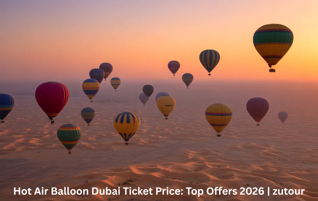 Popular balloon flights and adventures in Dubai