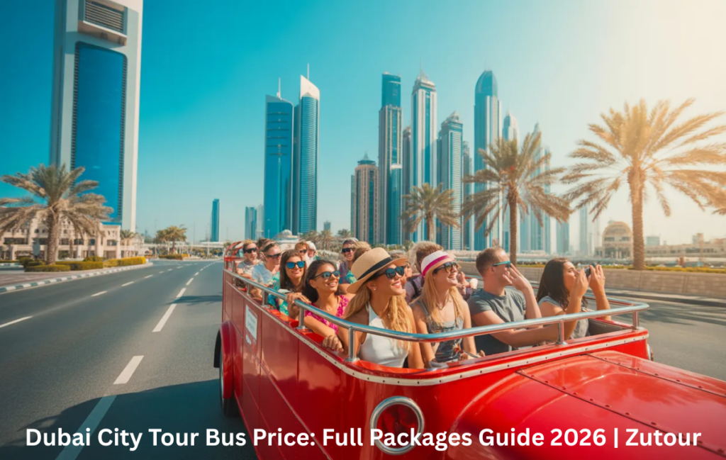 Standard Dubai bus tour price for city sightseeing