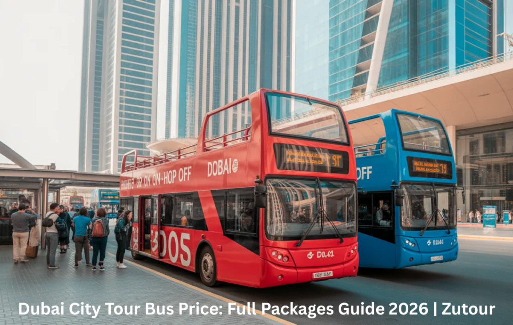 What is a Dubai city tour bus hop on hop off service