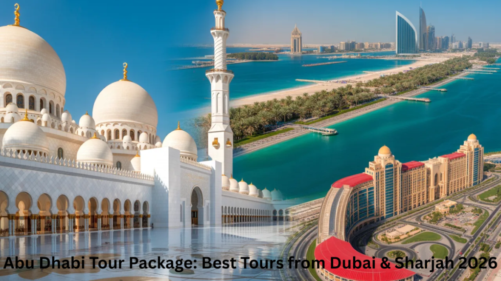 Abu Dhabi city tour highlights mosque palace corniche ferrari world