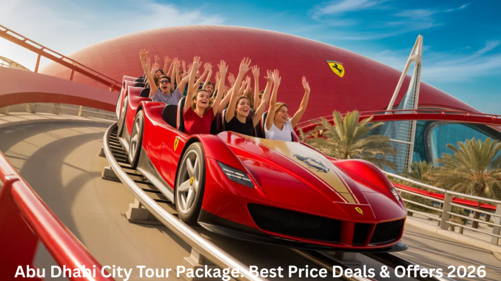 Abu Dhabi city tour with Ferrari World experience