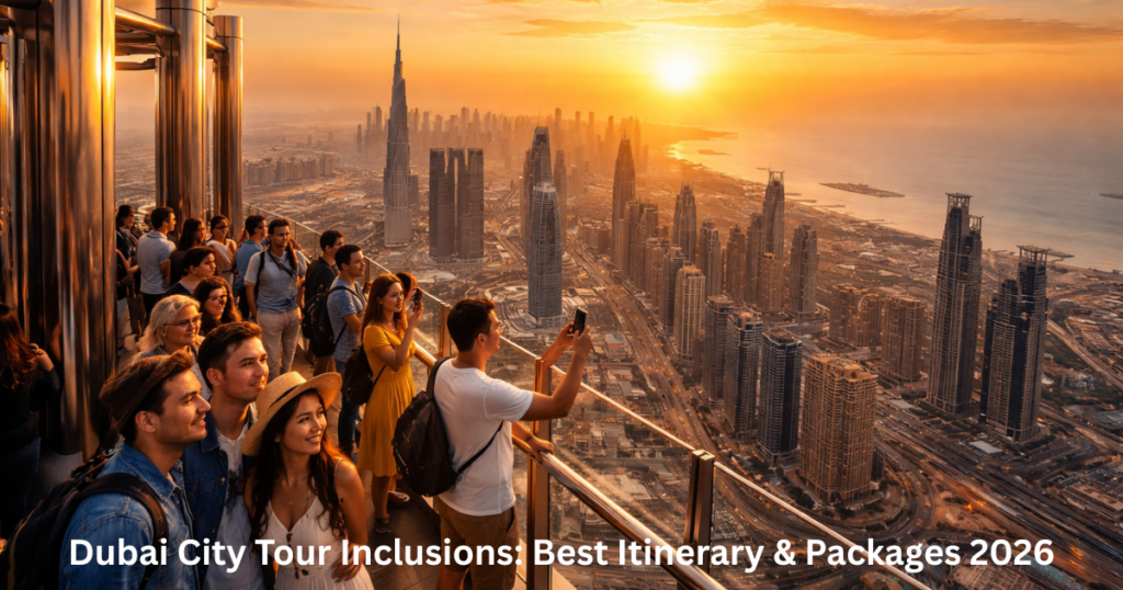 Dubai city tour with Burj Khalifa observation deck visit