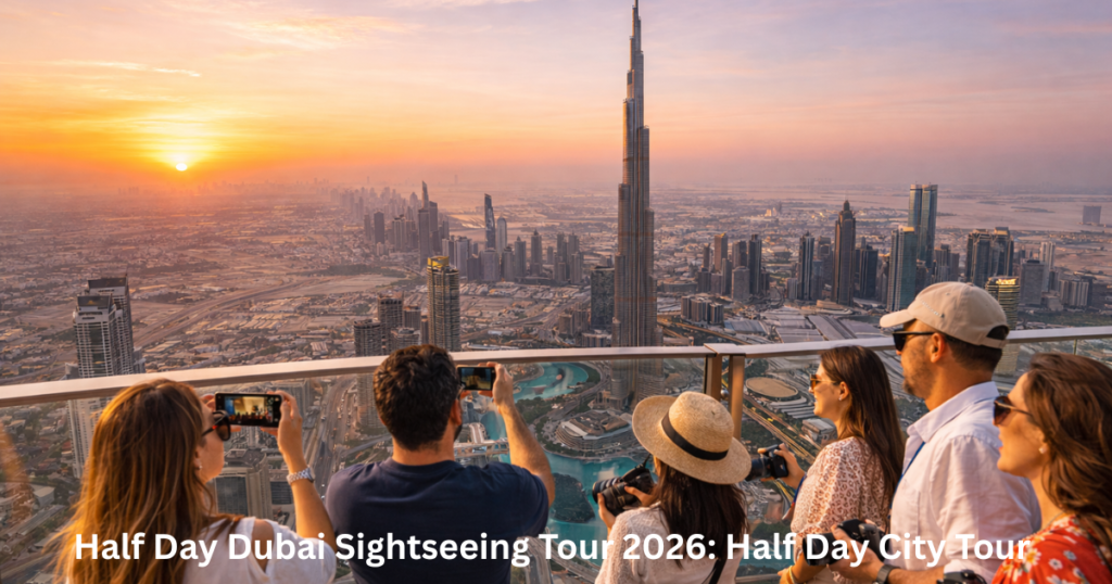 Dubai half day city tour with Burj Khalifa observation deck visit