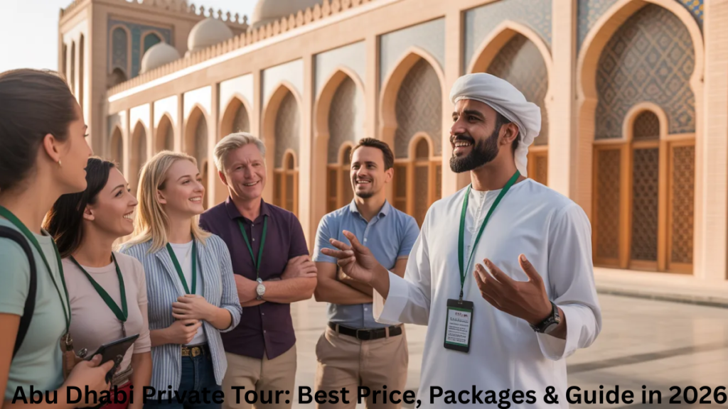 licensed tour guide in Abu Dhabi private tour experience