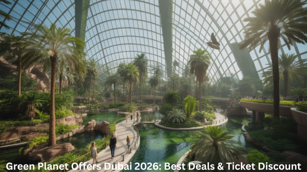 Green Planet offers Dubai indoor rainforest tickets and discounts view