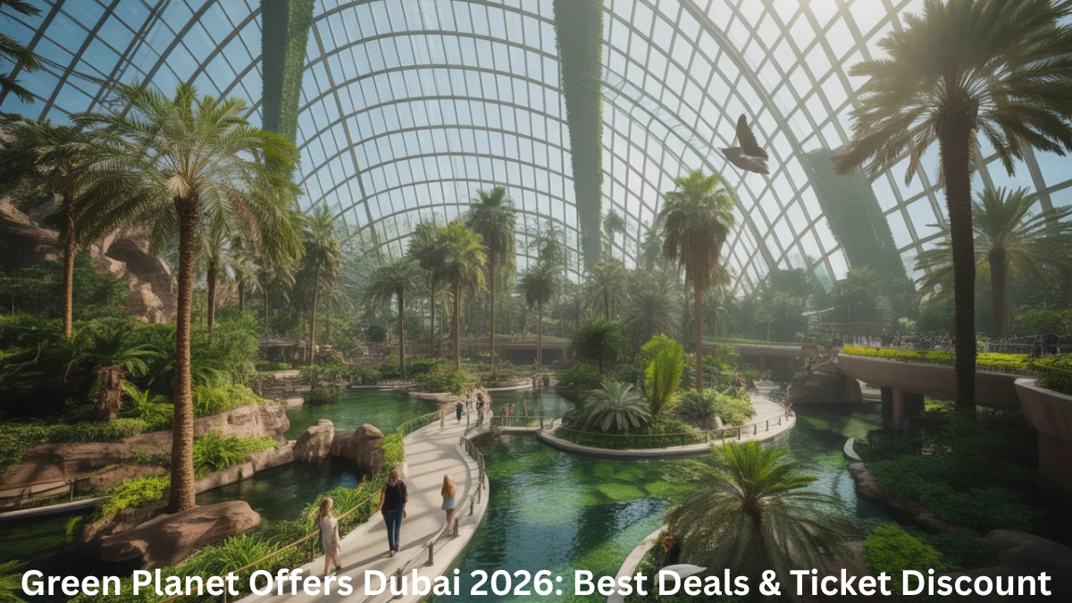 Green Planet offers Dubai indoor rainforest tickets and discounts view