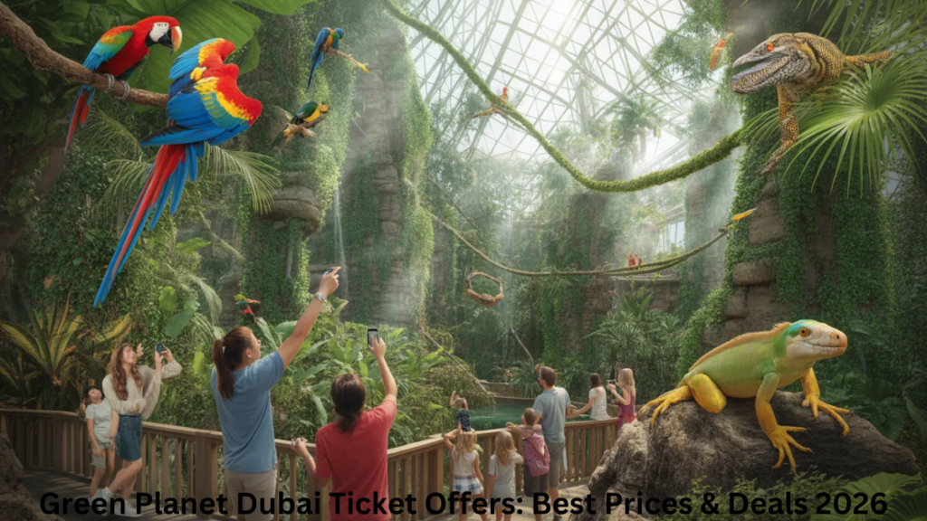 Inside The Green Planet Dubai rainforest experience