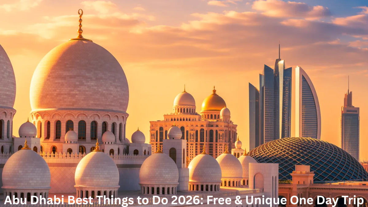 Abu Dhabi best things to do with iconic landmarks skyline view