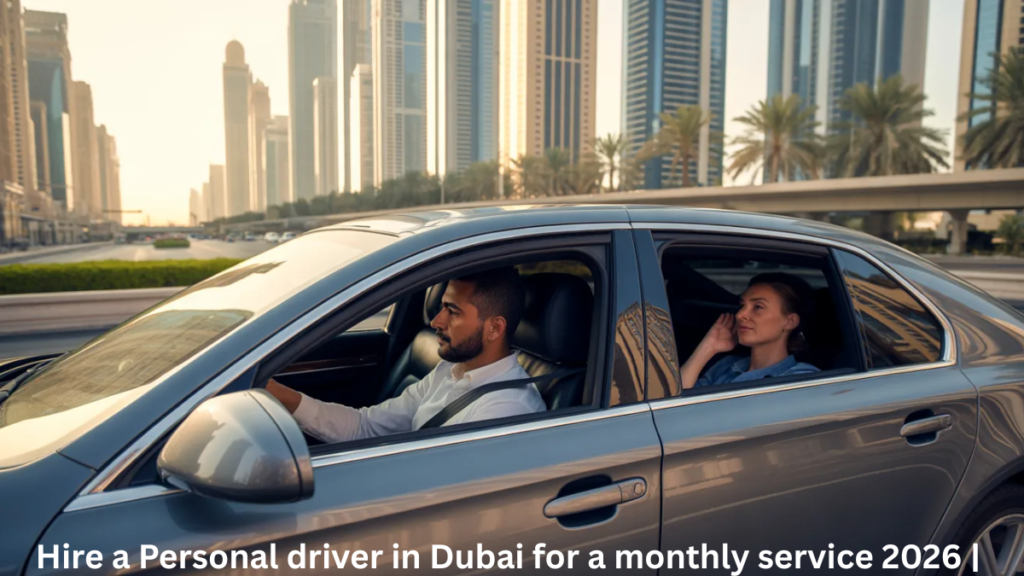 Driver for own car Dubai monthly service