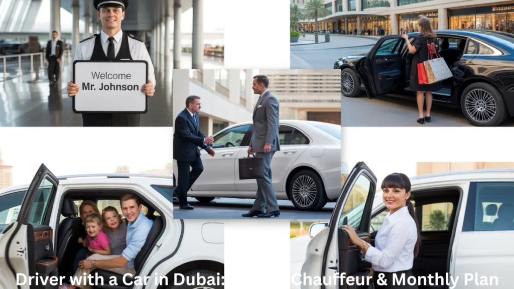 car with driver services Dubai airport transfer family business travel