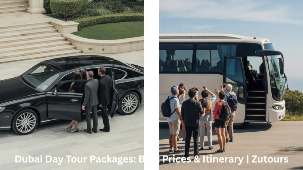 Private vs group Dubai day tour comparison