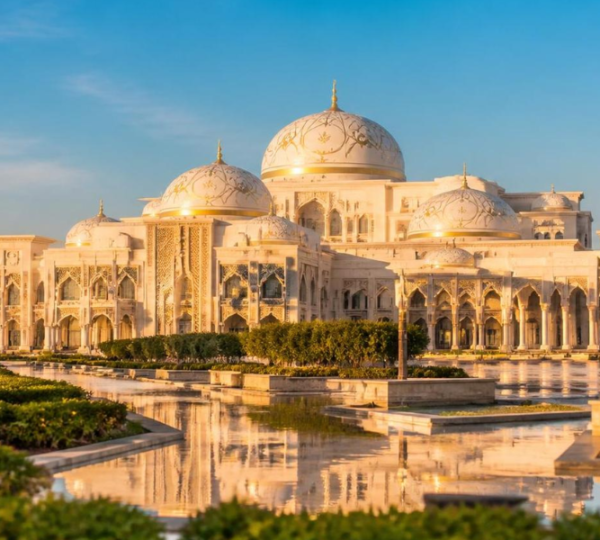 Qasr Al Watan Presidential Palace on Abu Dhabi tour from Ras Al Khaimah