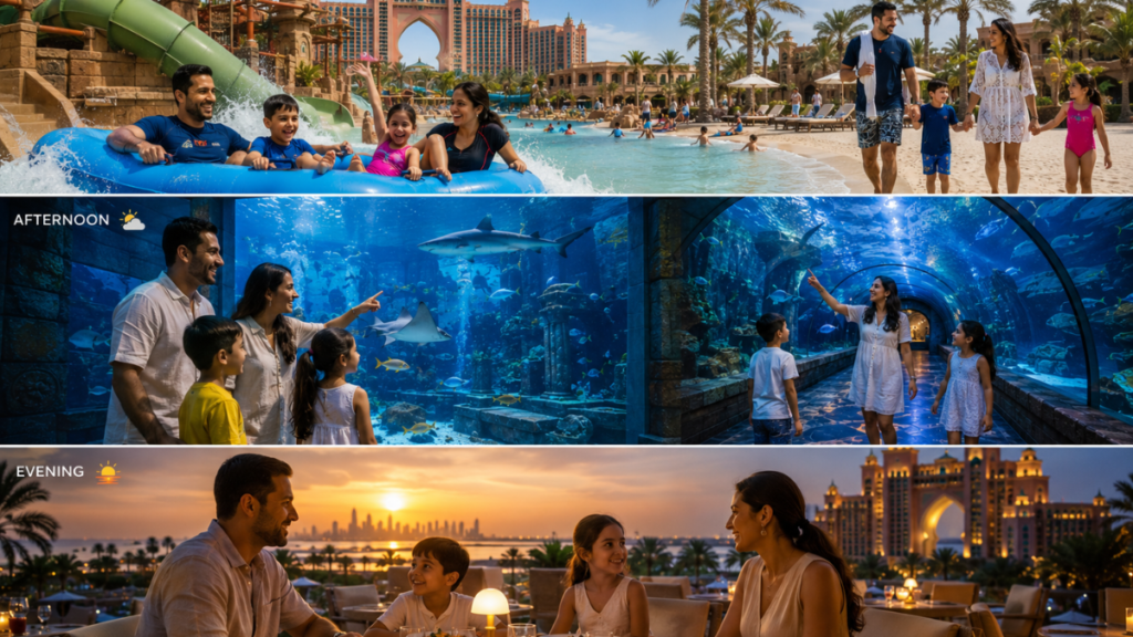 Atlantis Dubai one day itinerary