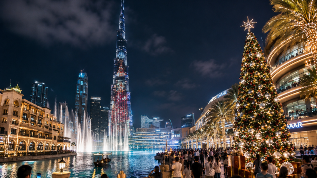 Christmas night activities in Dubai