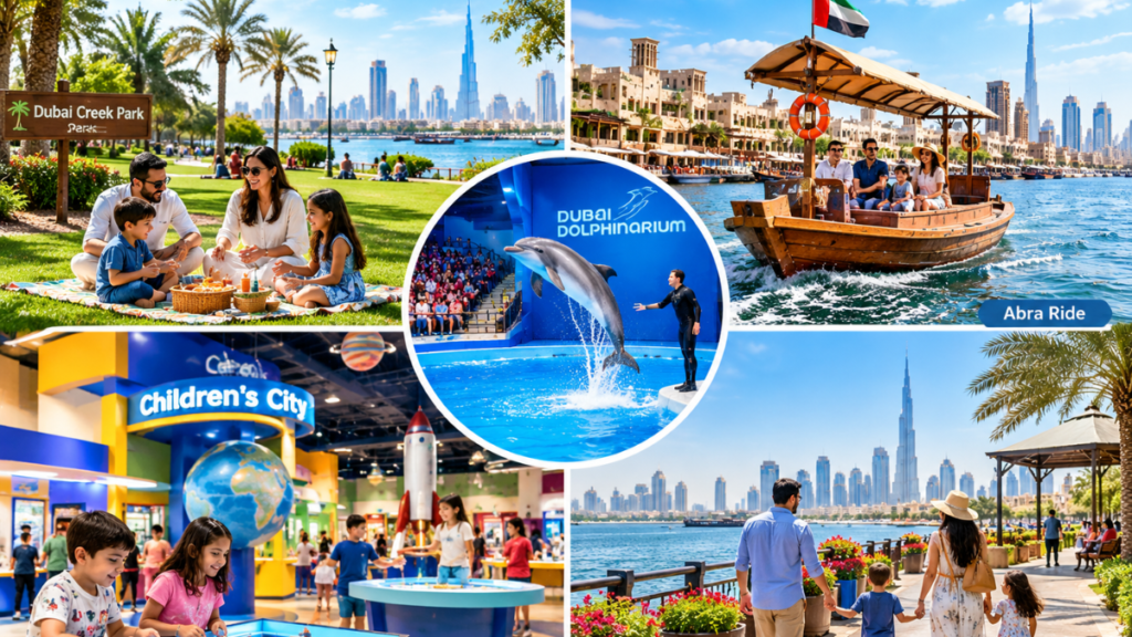 Family activities in Dubai Creek