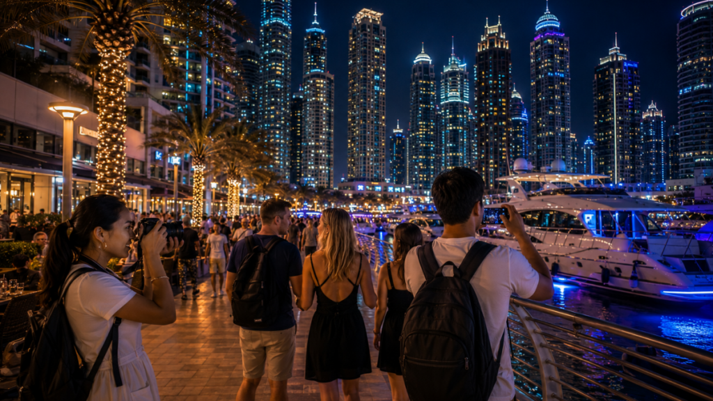 Dubai Marina Night Tips for Visitors