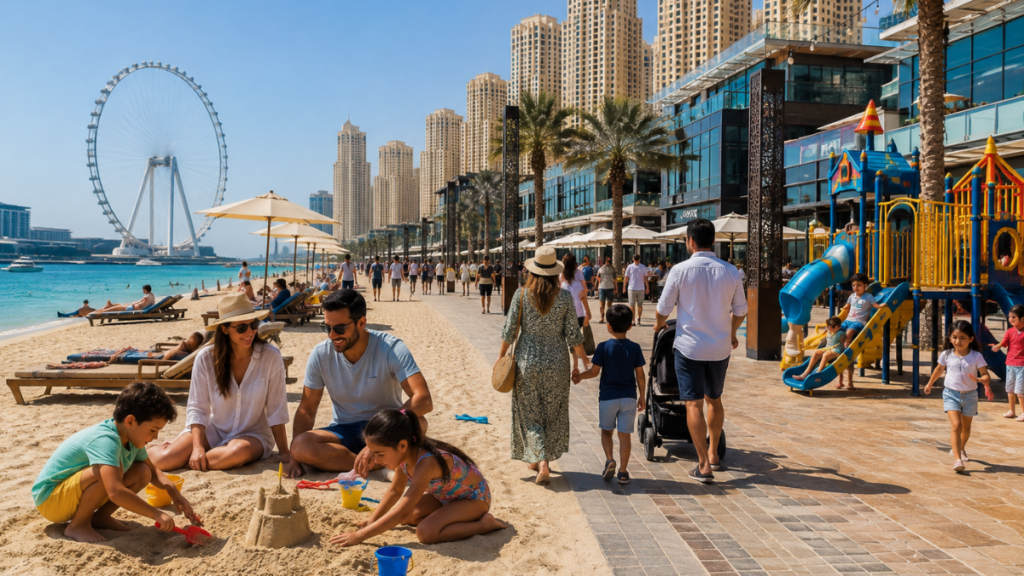 Family things to do in JBR Dubai