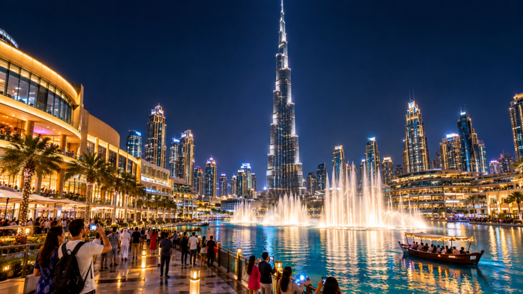 Things to do in Downtown Dubai at night