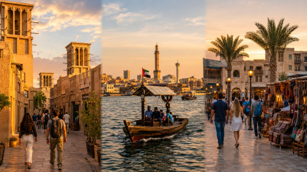 Things to do in Bur Dubai featuring Al Fahidi Historical Neighbourhood, Dubai Creek, Al Seef and Meena Bazaar