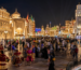 Things to do in Global Village Dubai with illuminated pavilions, attractions, and entertainment